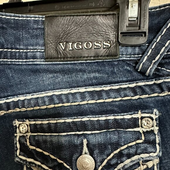Vigoss, Women's Blue Jeans The New York Boot Cut, Size 7 - Picture 11 of 11